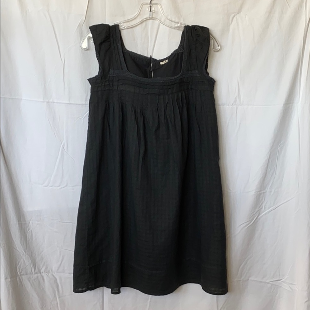 J Crew XXS black cotton summer dress